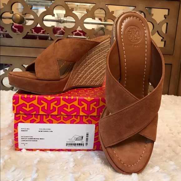 tory burch bailey wedge mule
